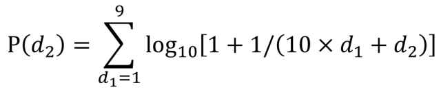 使用本福德定律甄别数据造假(Benford’s Law)-数据分析网